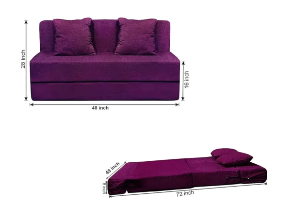 Foldable Sofa Cum Bed
